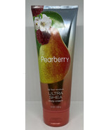 Bath &amp; Body Works PEARBERRY 8 Oz ULTRA SHEA Body Cream DISCONTINUED SCENT! - £31.13 GBP