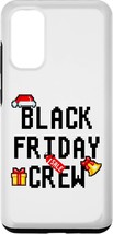 Galaxy S20 Holiday Shopping Black Friday Crew Funny Christmas Gift Case - £32.78 GBP