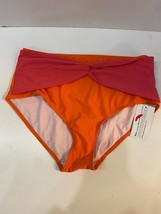Kaleidoscope Bikini Bragas En Bloque de Color Naranja Rosa (SW4-2) - £17.04 GBP