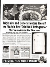 1939 FRIGIDAIRE MADE BY general motors VINTAGE AD REFRIGERATOR cold wall a7 - $21.21
