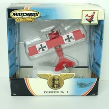 Matchbox Collectibles Diecast 1/72 Fokker Dr 1 Red WWI Fighter Plane B69... - $49.49