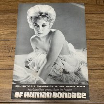 Of Human Bondage Original Pressbook Movie Poster Exhibitor’s Campaign Bo... - $54.45