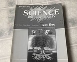 Abeka teacher key Test book Science order &amp; Reality 7 test and study key - $10.39