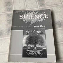 Abeka teacher key Test book Science order &amp; Reality 7 test and study key - $10.39