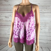 INC Lingerie Tank Tie Dye Lace-Inset Tank Top NWT LARGE - £7.47 GBP
