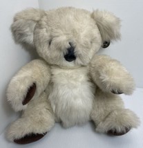 Vtg 24k Polar Puff Koala Bear Stuffed 13” Plush 1985 Korea W Tag Great Condition - £16.81 GBP
