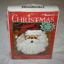 Wonder Art Santa Christmas Craft SK100 Easy Project New Open Kit Aunt Ly... - $10.95