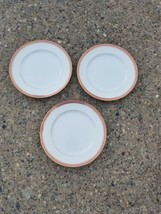 Vintage Lenox Bailey Bank &amp; Biddle Philadelphia pink gold Dinner plates X 3 - £50.60 GBP