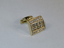 Men J.Valintin Cufflinks by Vitorofolo for French Cuff Shirt V39-74 Gold Diamond image 2