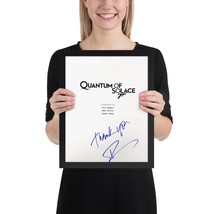 Quantum of Solace  Daniel Craig signed script cover- REPRINT - £21.62 GBP