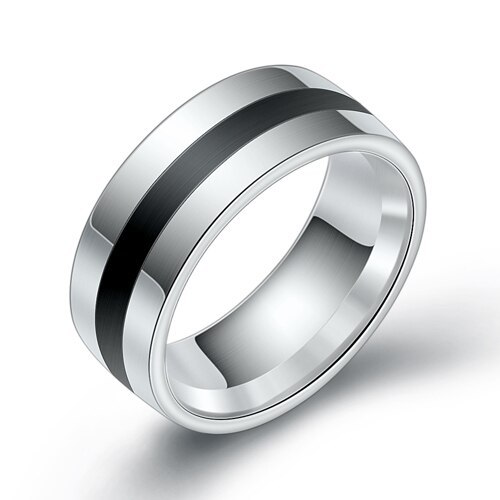 Wholesale Price Men's Stainless Steel Ring Europe Style New 316L Stainless Steel - £7.06 GBP