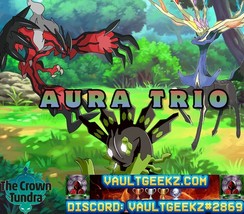 Pokemon Sword and Shield  Ultra Shiny Battle Ready - Aura Trio - £11.76 GBP
