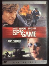 Spy Game (DVD, 2002, Widescreen; Collector&#39;s Edition) Robert Redford, Br... - $5.74