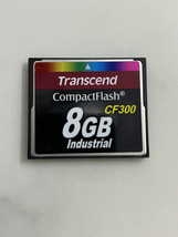 Original Transcend 8GB Industrial Grade CompactFlash CF Card CF300 TS8GC... - £26.11 GBP