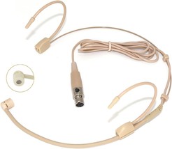 Condenser Cardioid Xgwth Headset Microphone Double Over Ear Headworn Mic - £35.62 GBP