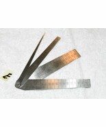 Starrett 267 Taper Gage, Spring-Tempered 1/16&quot; to 1-1/16&quot; , Grad: 1/64&quot; ... - $945.62 MXN