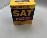 Barron&#39;s SAT Vocabulary Flash Cards : 500 Flash Cards Condition Open Box - £11.76 GBP