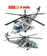 Z-20 Attack Helicopter Model Toy Building Blocks Set 935PCS Kids Bricks ... - $49.45