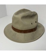 DPC Dorfman Pacific LARGE Fishing Sun Canvas Bucket Hat Large Cotton Bro... - $45.00 CAD