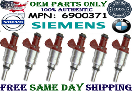 OEM Siemens x6 Fuel Injectors for 00-05 Volvo S40, V40 &amp; BMW Z4 1.9L/2.5L/3.0L - £120.57 GBP