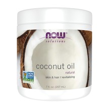 NOW Solutions, Coconut Oil, Naturally Revitalizing for Skin and Hair, Co... - £14.38 GBP
