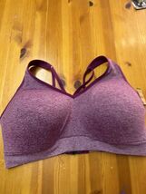 PINK VS Women Sports Bra Red Marl ACTIVE Wireless Knit Racerback Size XX... - $19.55