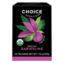 Choice Organics - Organic Darjeeling Tea (3 Pack) - 48 Organic Black Tea Bags - $34.49