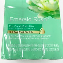 6 Bars Caress Emerald Rush Beauty Bars Lush Gardenia & White Tea NEW - £19.79 GBP