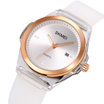 Skmei Fashion Women Quartz Watches Silicone Band Time Date Display Waterproof  - $39.00