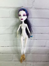 Mattel 2008 Monster High Doll Ghost Spectra Vondergeist NUDE With Gold Shoes - $15.24