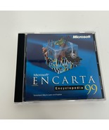Retro Microsoft Encarta Encyclopedia 99 CD-ROM Software Windows PC Multi... - $12.59 CAD