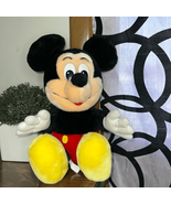 Vintage 12&quot; Firm Plush Disney Mickey Mouse Toy - $329.09 MXN
