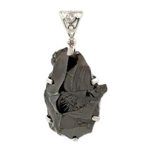 Stones Desire Elite Shungite Pendant Necklace (22&quot;) Black - $227.05