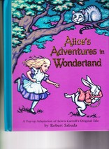 Alice&#39;s Adventures in Wonderland POP UP Robert Sabuda Hardcover Lewis Carroll  - £23.24 GBP