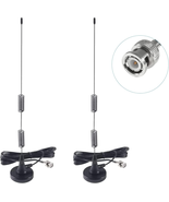 2Pcs Police Scanner Antenna Radio Scanner Antenna HF VHF UHF 20-1300Mhz ... - $13.99