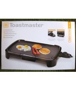Toastmaster 10&quot; x 16&quot;  Electric Nonstick Griddle TM-161GR  Drip Tray Bra... - £14.30 GBP