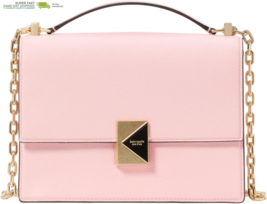 Kate Spade New York Deco Pebbled Leather Mini Flap Chain Crossbody - $270.55