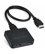 Hdmi Splitter 4K@60Hz, Hdmi Splitter 1 In 2 Out, Hdmi Splitter For Dual ... - $44.99