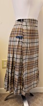 Made in Scotland Women&#39;s Skirt Munro of Glasgow  Sz-10 Multicolor Check - £23.95 GBP
