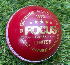 Focus Limited Series Match balls RED- 4pc Australian Seam  (box of 6) - $119.99