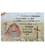 Canvas Wall Art We still believe in Amazing Grace - $67.50