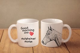 Holsteiner - mug with a horse and description:&quot;Good morning and love...&quot; - £11.79 GBP