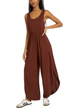 Project Social T do it again scoop neck jumpsuit in BROWN - size M - $84.15