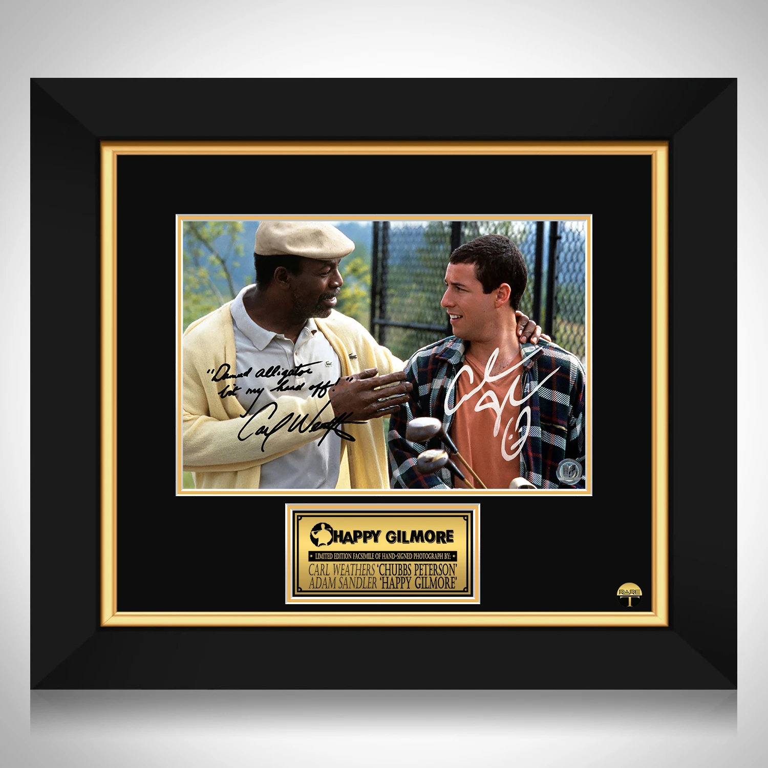Happy Gilmore &amp; Chubbs Peterson Photo Limited Signature Edition Custom F... - £188.83 GBP