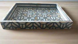 Mother Of Pearl inlay Moroccan-Inspired Tray – Small - $169.00