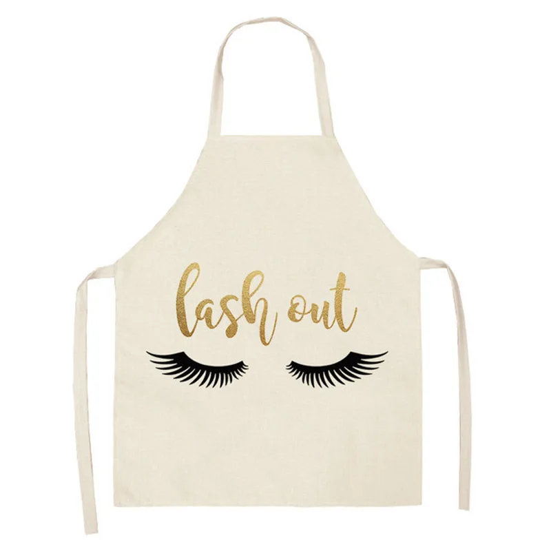 New Bronzing Eyelash Pattern apron For grafting eyelashes dedicated ladies adult - $34.74