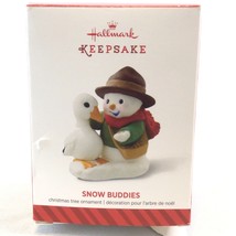 Hallmark 2014 Keepsake Christmas Ornament Snow Buddies #17 Goose Park Ranger - £9.12 GBP