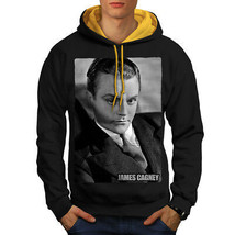 Wellcoda Star James Cagney Mens Contrast Hoodie, Famous Casual Jumper - £31.65 GBP