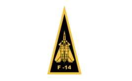 4&quot; military f-14 triangle bumper sticker decal usa made - £21.57 GBP