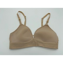 Lively Spacer Bra 34B Wireless Wire Free Beige Toasted Almond Tan Nude Bralette - £14.91 GBP